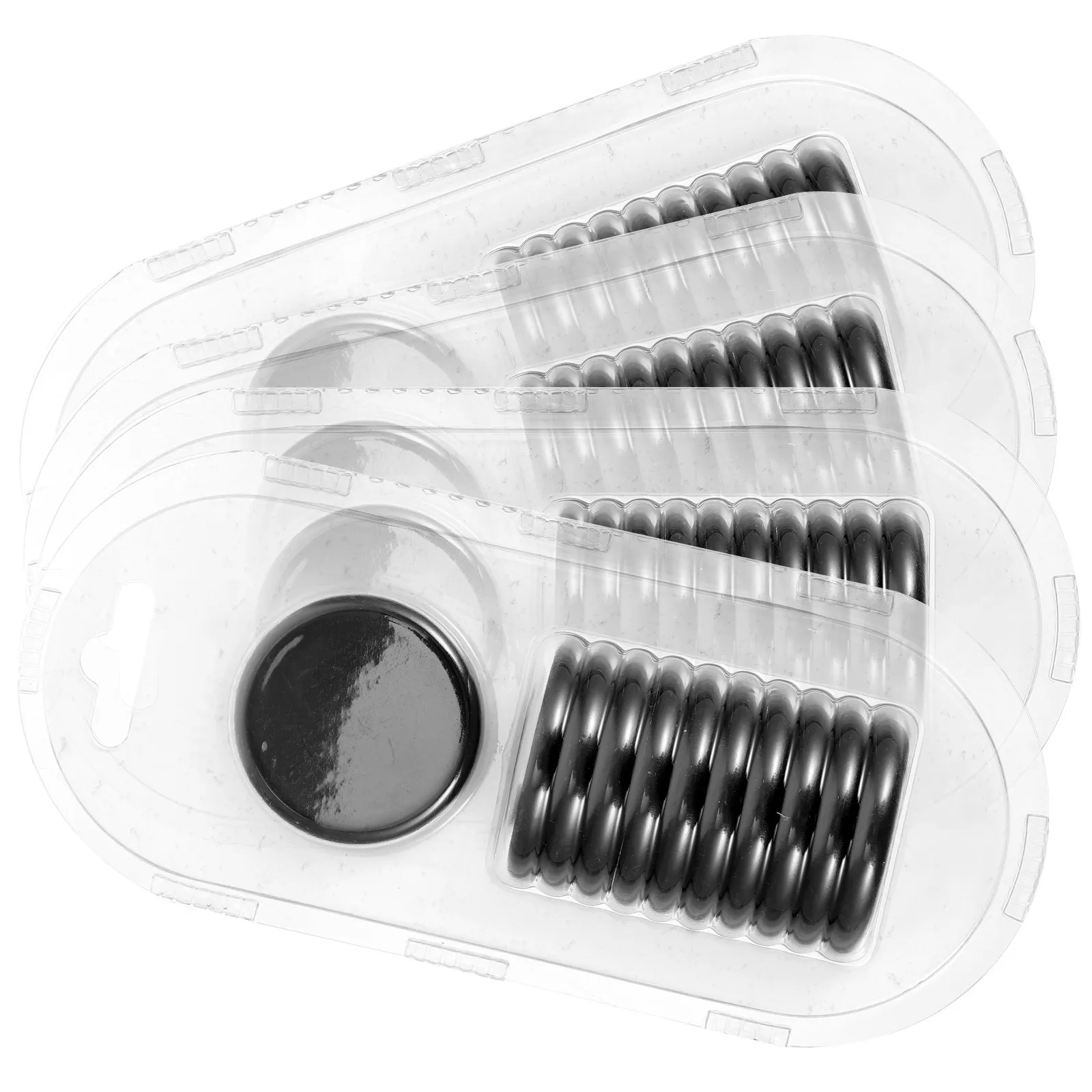 44개 플라스틱 바인딩 디스크, 부드러운 가장자리 바인더 링, DIY 노트패드,..