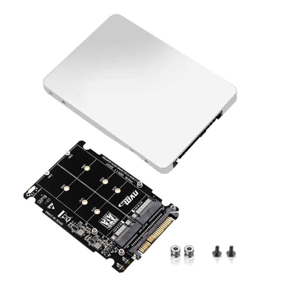 

Адаптер M.2 SSD в U.2, адаптер 2 в 1 M.2 NVMe и SATA-Bus NGFF SSD в PCI-E U.2