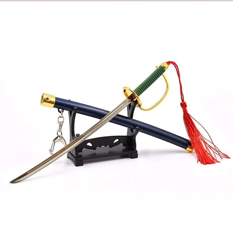 

One 22cm Game Peripheral Piece Metal Weapon Griffin with Sheath Flick Knife Model Crafts Katana Cosplay Toy Collection Ornaments