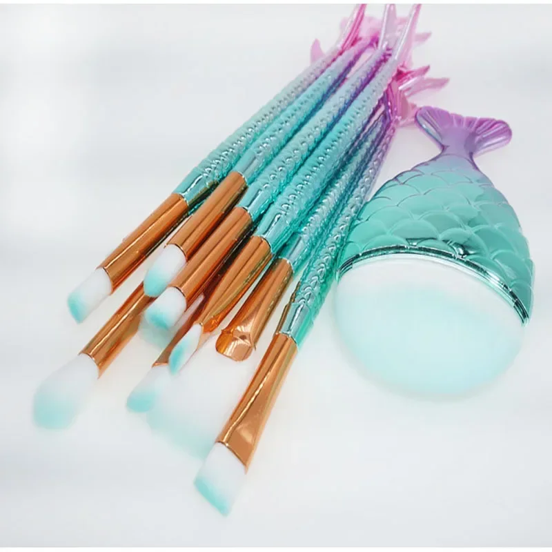 Multi-size Makeup Brush 10/11 PCS Make Up Foundation Eyebrow Eyeliner Blush Cosmetic Concealer Brushes Foundation Brush Set