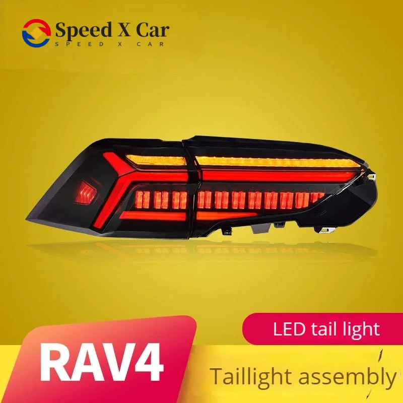 

Speed-x Suitable For Toyota Rav4 Taillight Assembly 20-22 Modified Dynamic Running Horse Led Water Steering Taillight