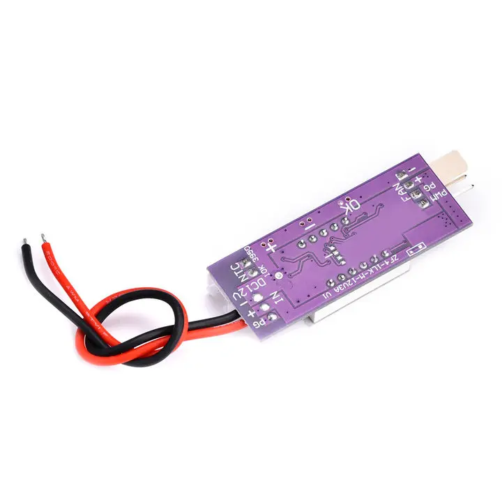Fan Speed Controller DC12V PWM Fan Temperature Control Governor Small 4 Wire Temperature Speed Digital Display Supports 3A Internal Fan Shutdown