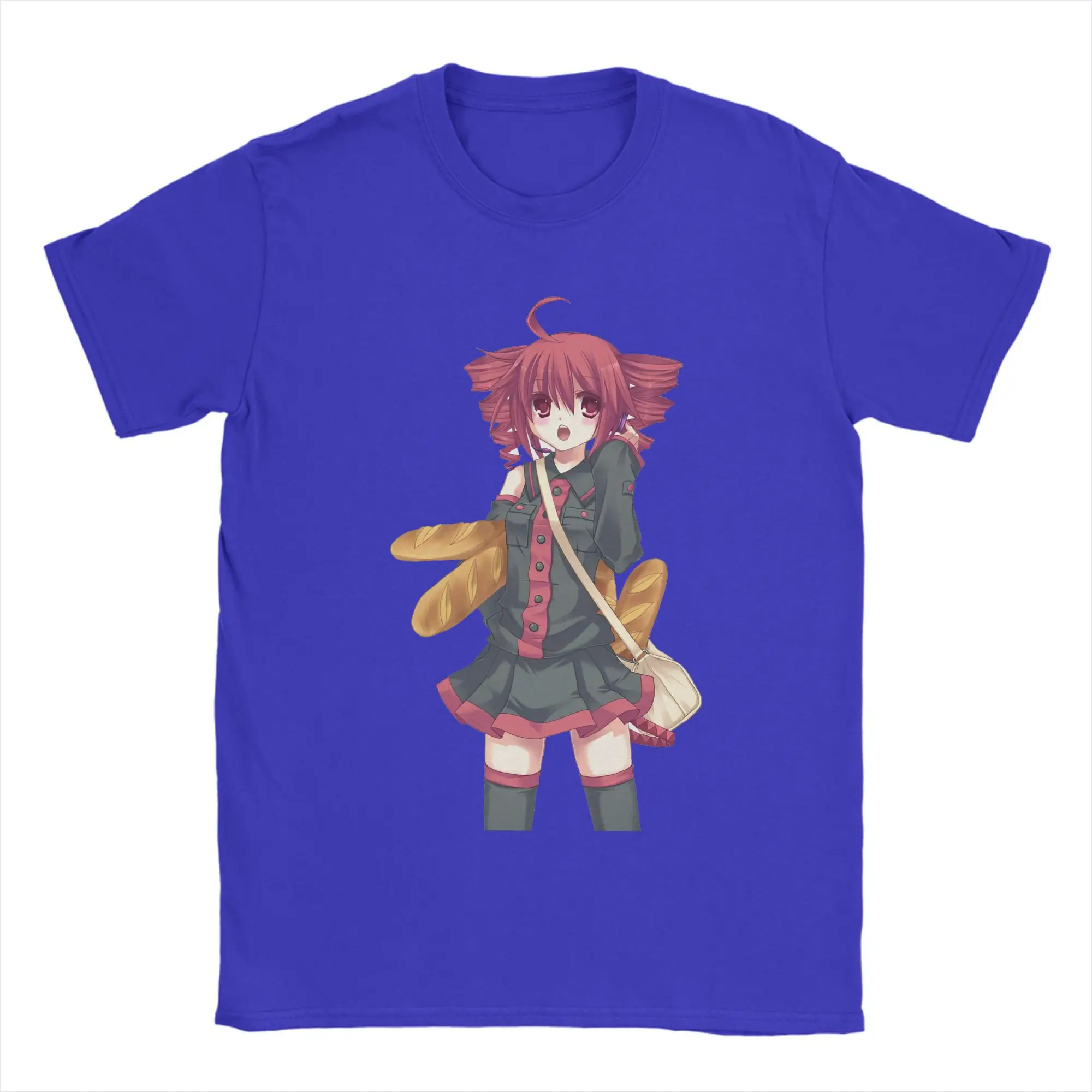 Kasane Teto Men's Funny Cool Cotton Tee - Cute Round Neck Short Sleeve T-Shirt Gift Idea