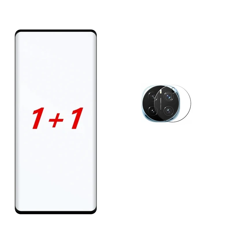 Premium Full-Curved Tempered Glass Screen Protector with Camera Film
