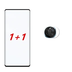 Premium Full - Curved Tempered Glass Screen Protector with Camera Film for Magic7 Pro (1Glass 1Camera)