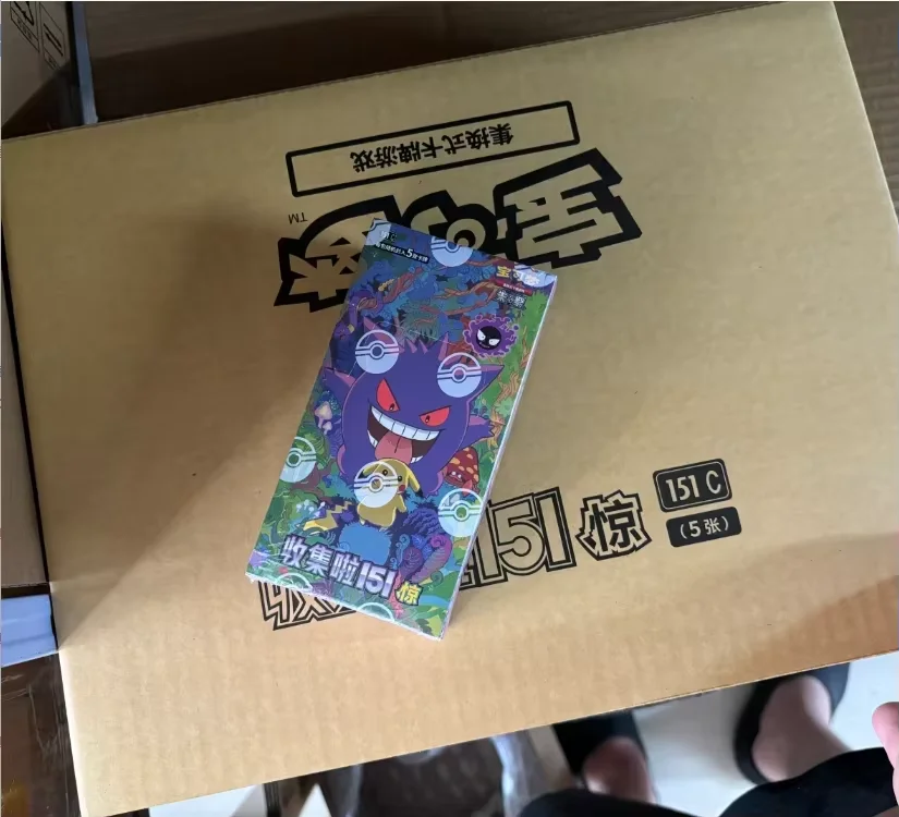 모든 시리즈 PTCG 트레이딩 카드 게임 부스터 팩 심플리파이드 스칼렛 바이올렛 쥬얼 팩 겐가 선물 밀봉 박스 장난감 선물