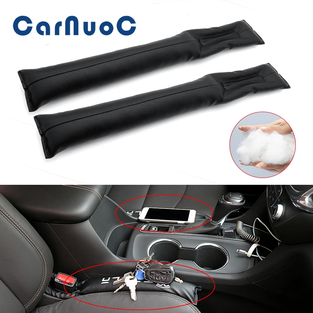 

Car Seat Gap Filler For Tesla Model 3 2023 Accessories PU Leather Style Pad Leak Proof Pad Plug Spacer Auto Interior Organizer