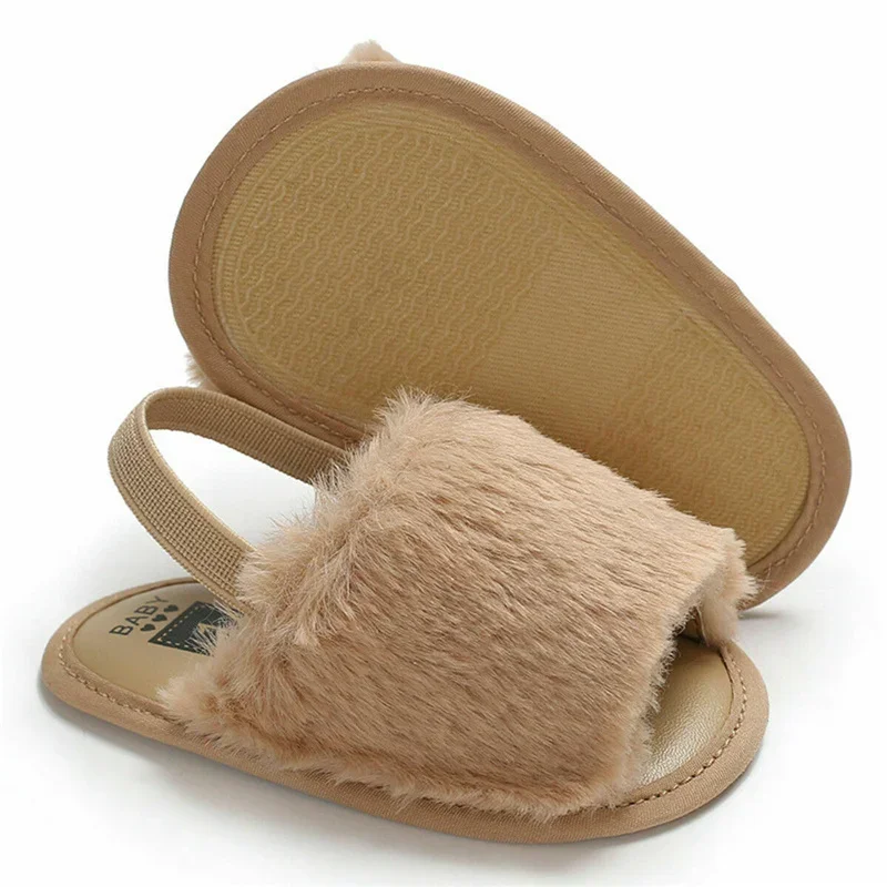 Hot Sale Baby Summer Sandals, Soft Sole Cute Solid Color Anti-Slip Shoes, Elastic Band Fashion Foot Wear Clogs, 0-18Months