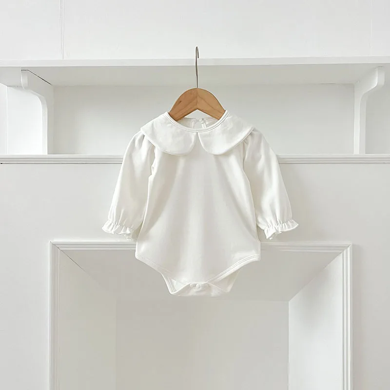 Cute Baby Girls Long Sleeves Bodysuit