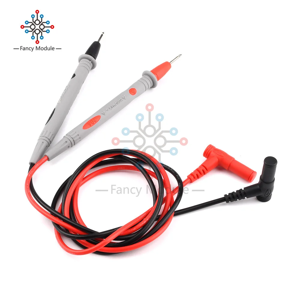 Multimeter Test Leads Universal Cable AC DC 1000V 20A 10A CAT III Measuring  Probes Pen for Multi-Meter Tester Wire Tips