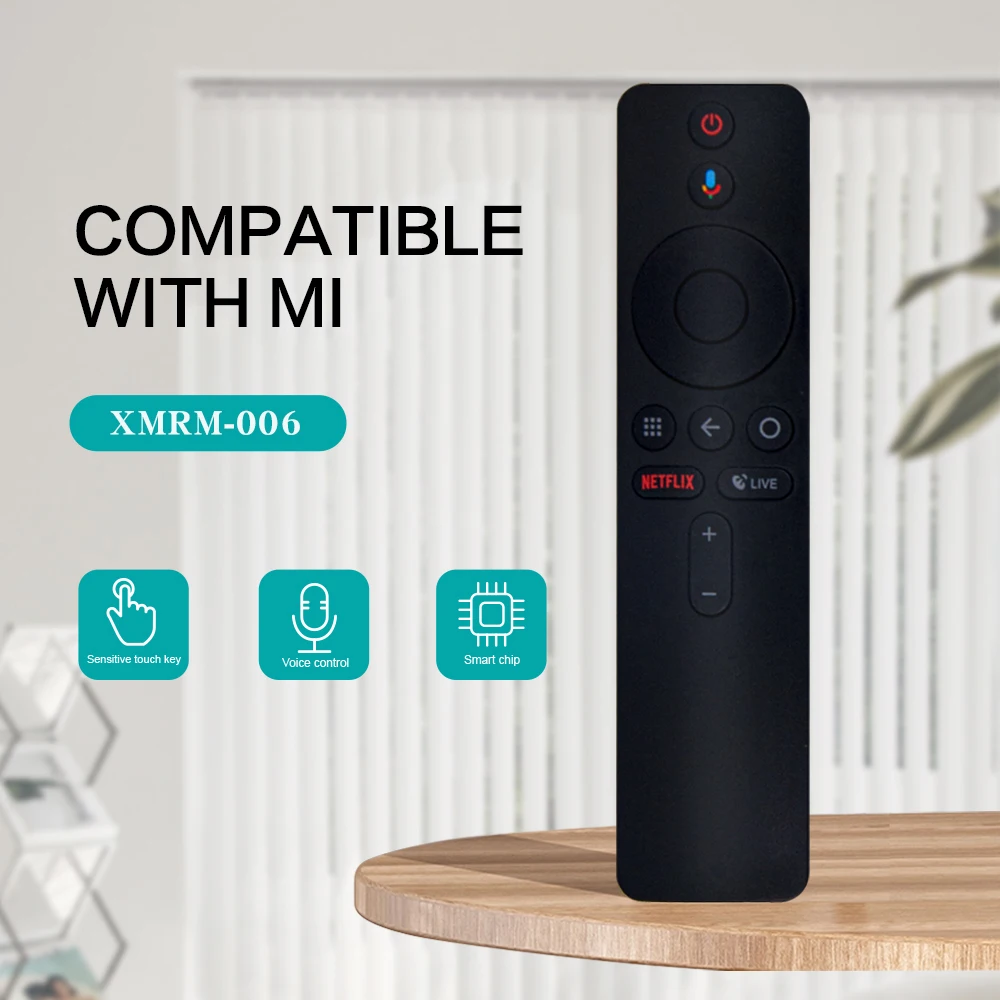 Xmrm-006 Mi Tv Stick Telecomando Vocale Per Xiaomi Mi Box S Smart Tv Box Wireless Voice Remoto Control Google Voice