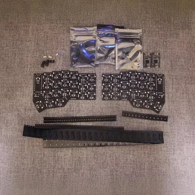 Corne v3 分割キーボード ホットスワップ PCB キット 有線または無線