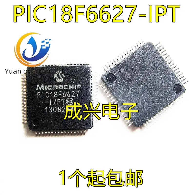 

2pcs original new PIC18F6627-I/PT QFP64 MCU IC chip