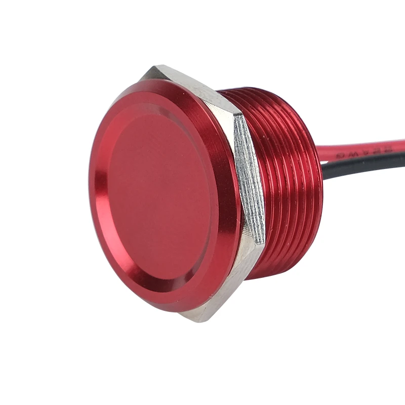 Interruptor 16mm 19mm 22mm 25mm Momentary Metal
