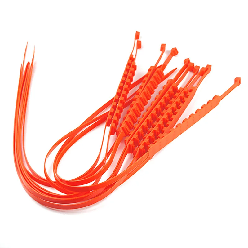 10/20PCS Sedan car suv van off-road vehicle universal snow anti-skid tie Good grip Plastic anti-skid tie Wear-resistant Remove