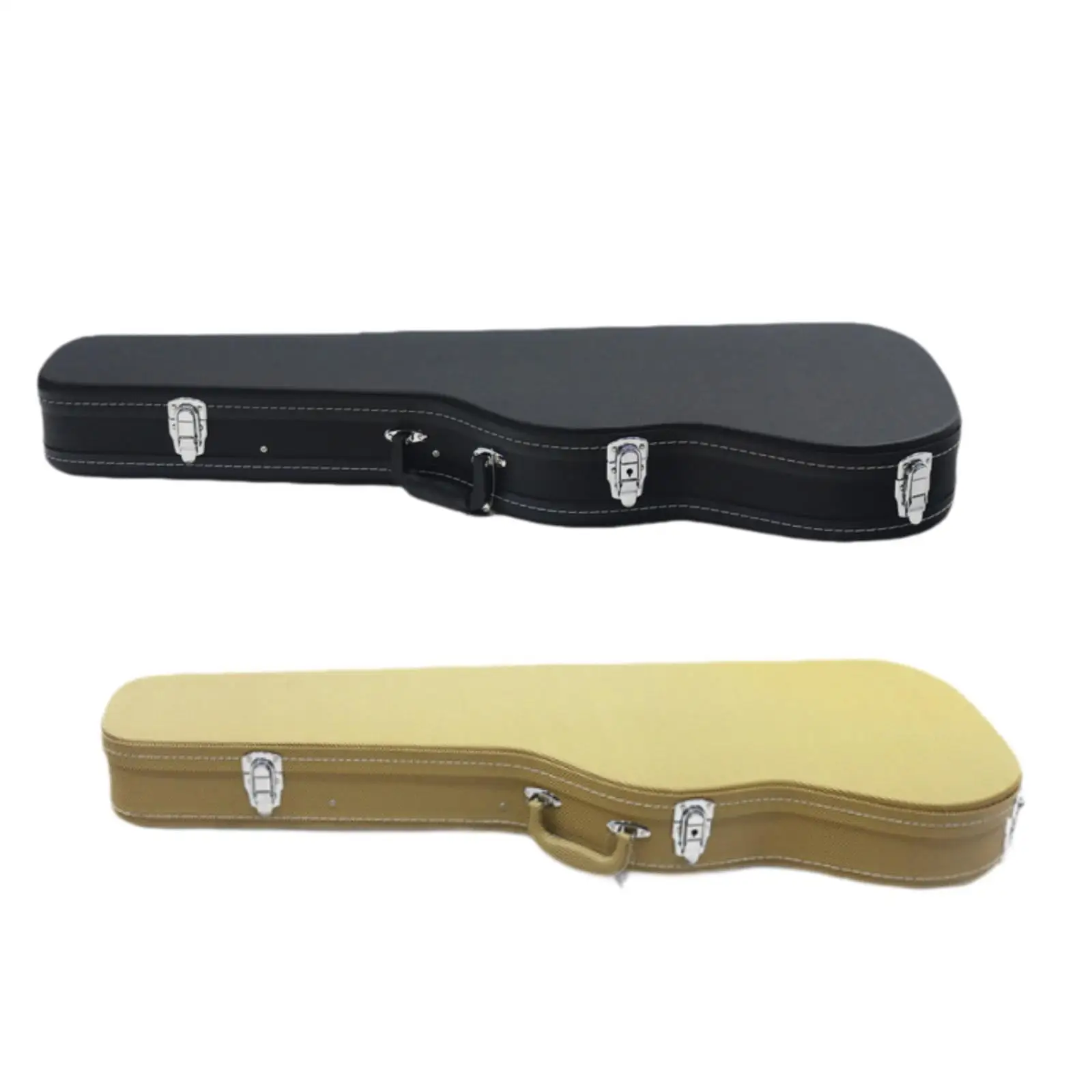 Electric Bass Guitar Bag Thick Padding Guitar Travel Case PU Leather Carrying Bag Gig for Accessories Bass Electric