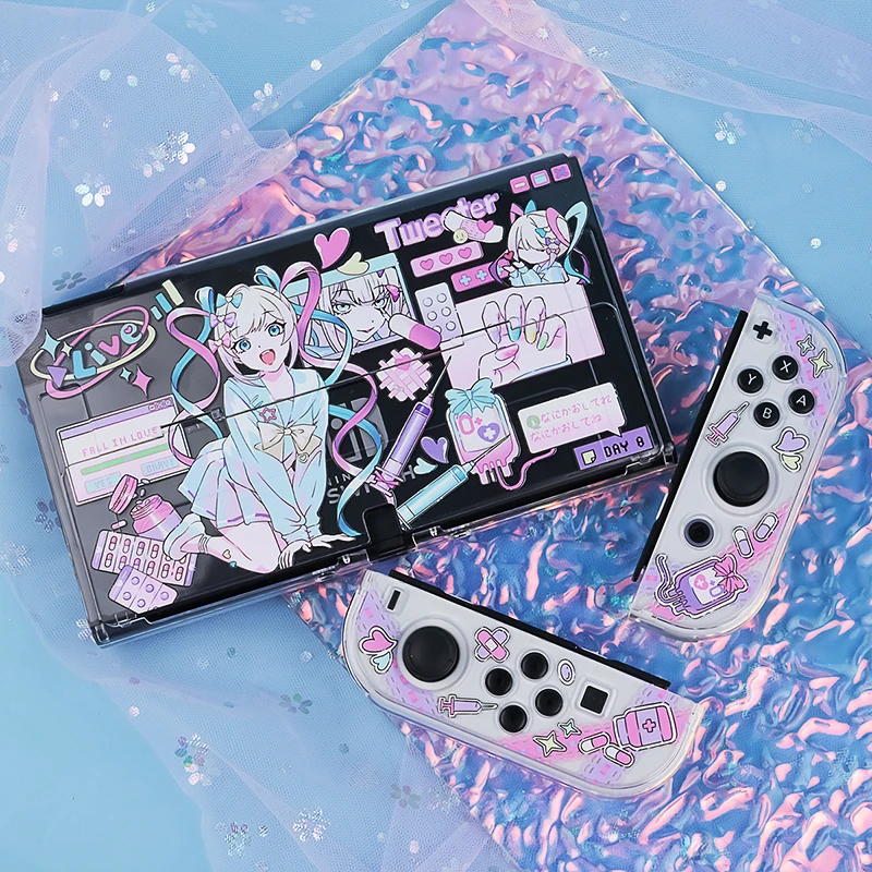 Adorable Anime-Inspired Transparent Protective Case