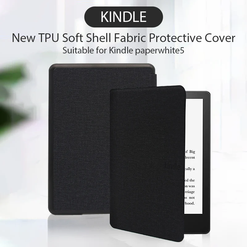 2021 Magnetic Smart Fabric Case For  Kindle Paperwhite 5 11th  Generation 6.8 Inch Funda for Kindle Paperwhite 5 4 3 2 1 - AliExpress