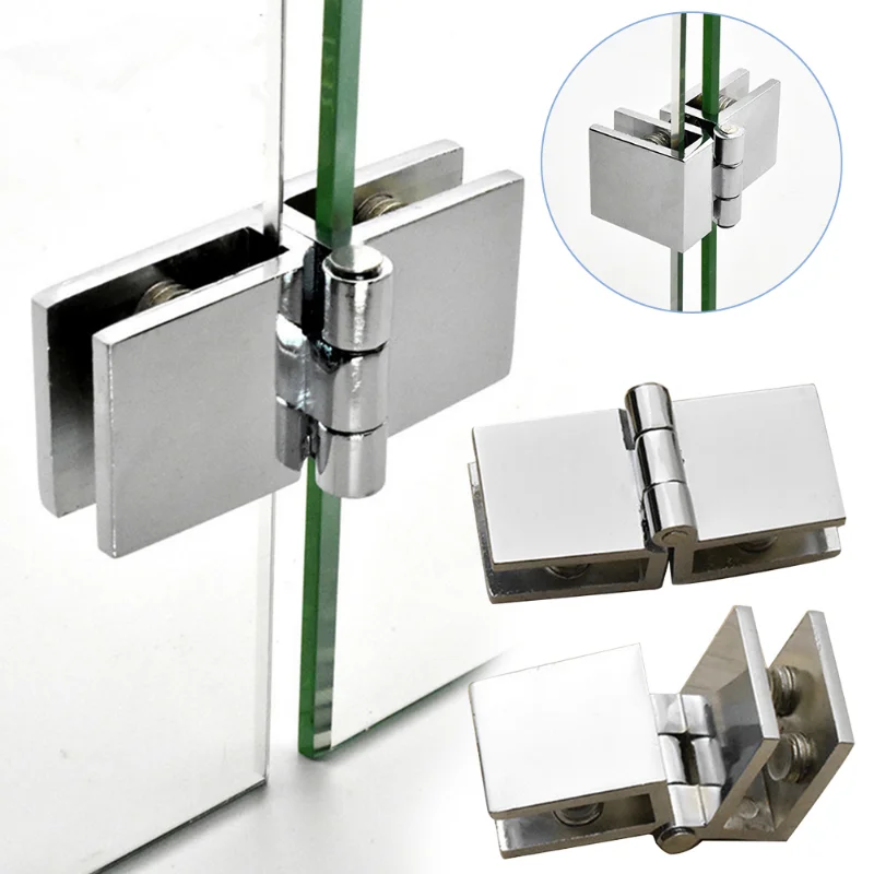 Glass Hinge 90 Degree Bathroom 180 Degree Door Hinge 90 180