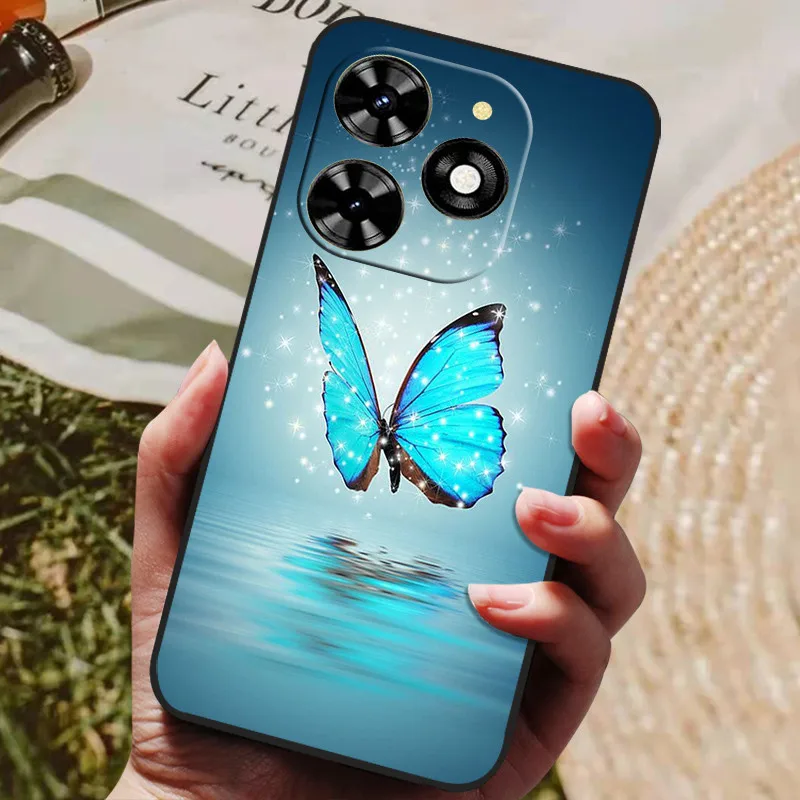 Stylish Painted Silicone TPU Soft Phone Shell