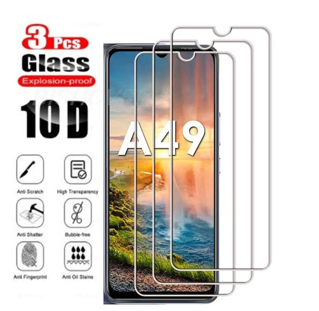 

9H Original Protection Tempered Glass For Itel A49 A58 Pro 2022 A 49 58 A58Pro ItelA49 Screen Protective Protector Cover Film