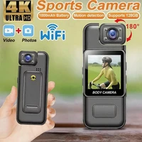 Ultra HD 4K WiFi Mini Camera Portable Digital Video Recorder Police BodyCam Infrared Night Vision Sports DV Riding Camcorder - Image 4