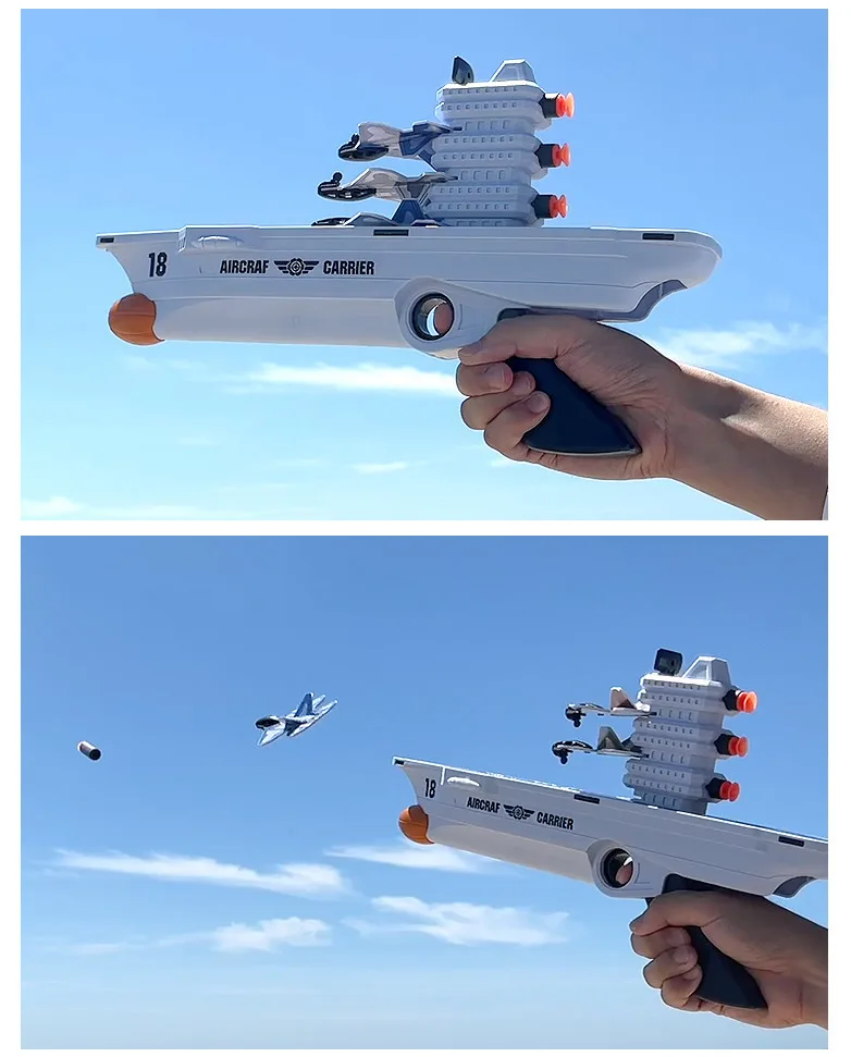 Foam Airplane Launcher Catapult Gun Toy Company