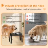 Ortable Non-Slip Elevated Dog Bowls - Foldable Xiaz Raised Feeder Bowls Stand Set With 2 Stainless Steel Bowls 3