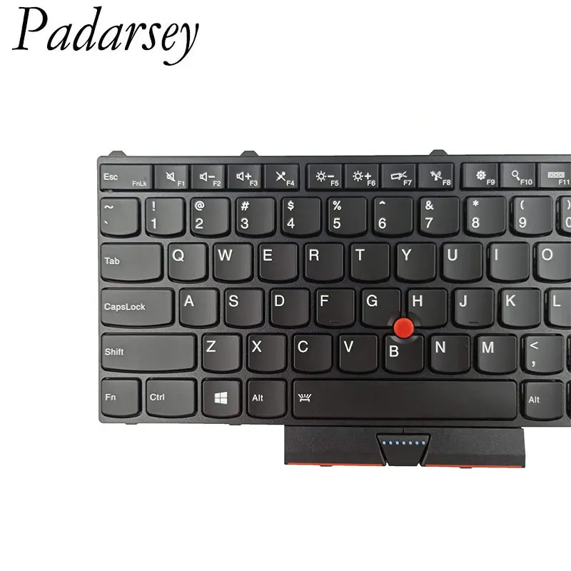 Teclado Novo da Substituição do Portátil de Padarsey para Lenovo Thinkpad P50 P51 P70 com Layout Backlit dos Eua p n: 00pa288 Sn20k85114 - Imagem 2