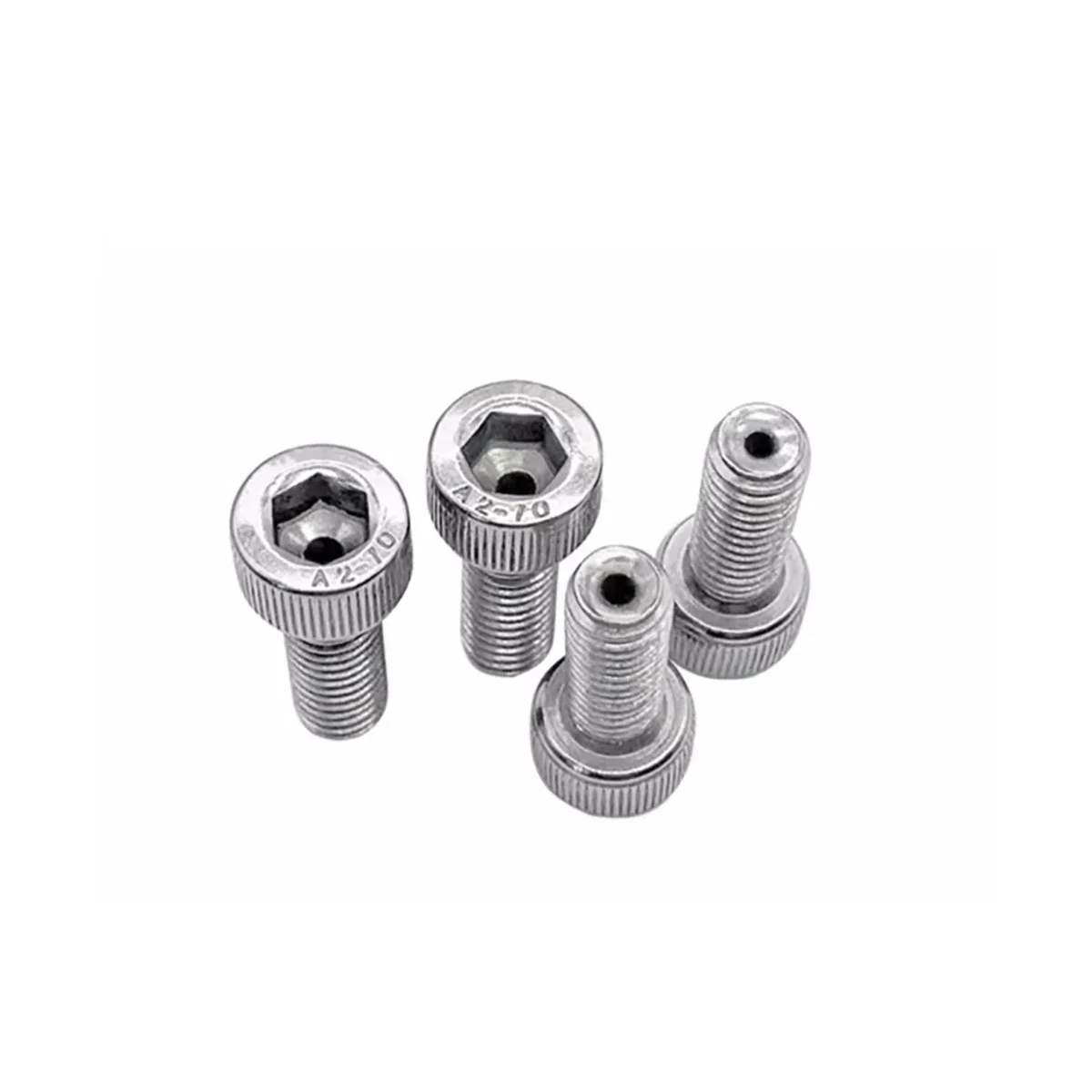 

M8M12 304SS Cup Head Inner Hexagonal Hollow Hole Exhaust Screw Cylindrical Head Vacuum Through Hole Mask Machine Threading Bolt