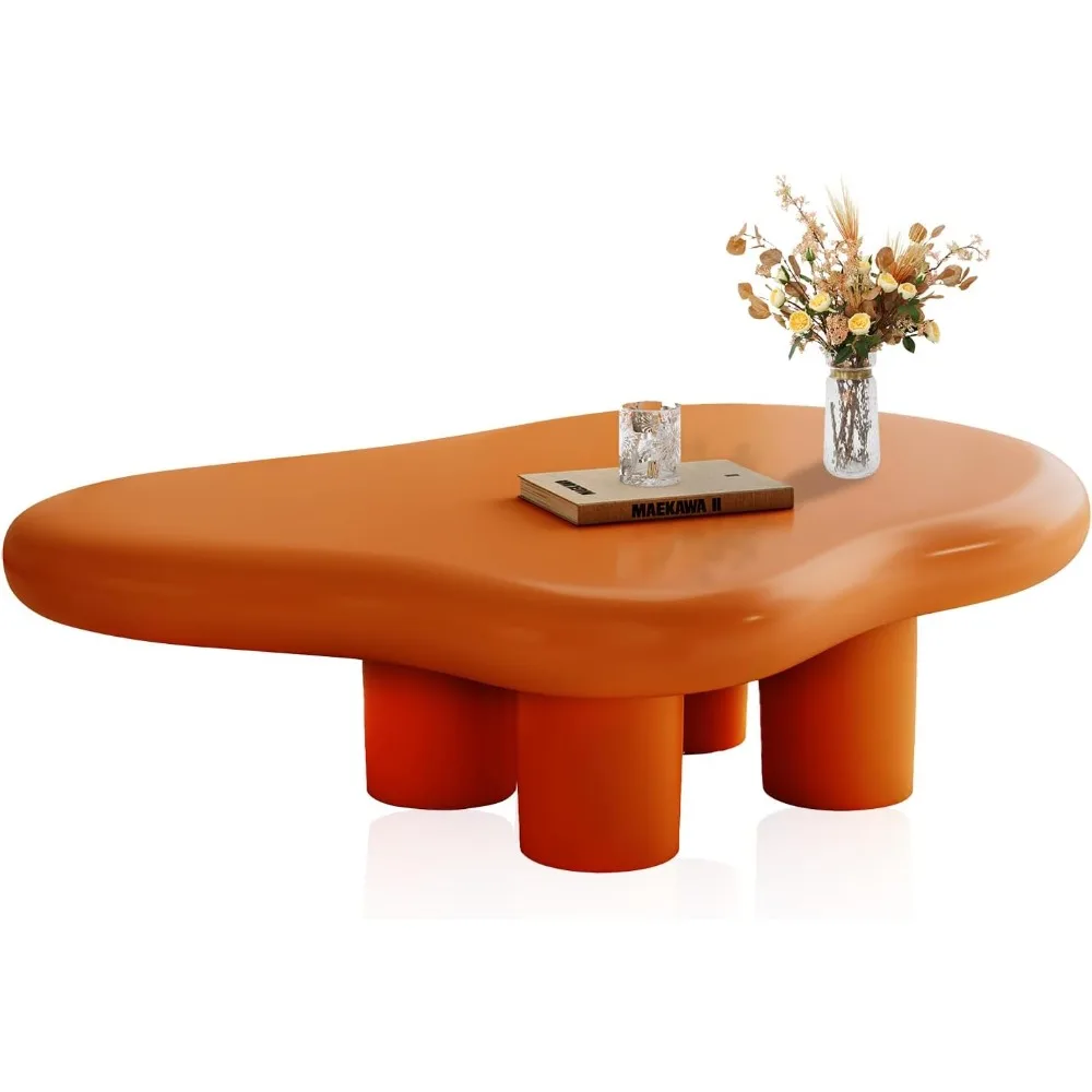 Cloud shaped coffee table, made of high-quality materials, easy to clean, excellent craftsmanship, living space coffee table 2
