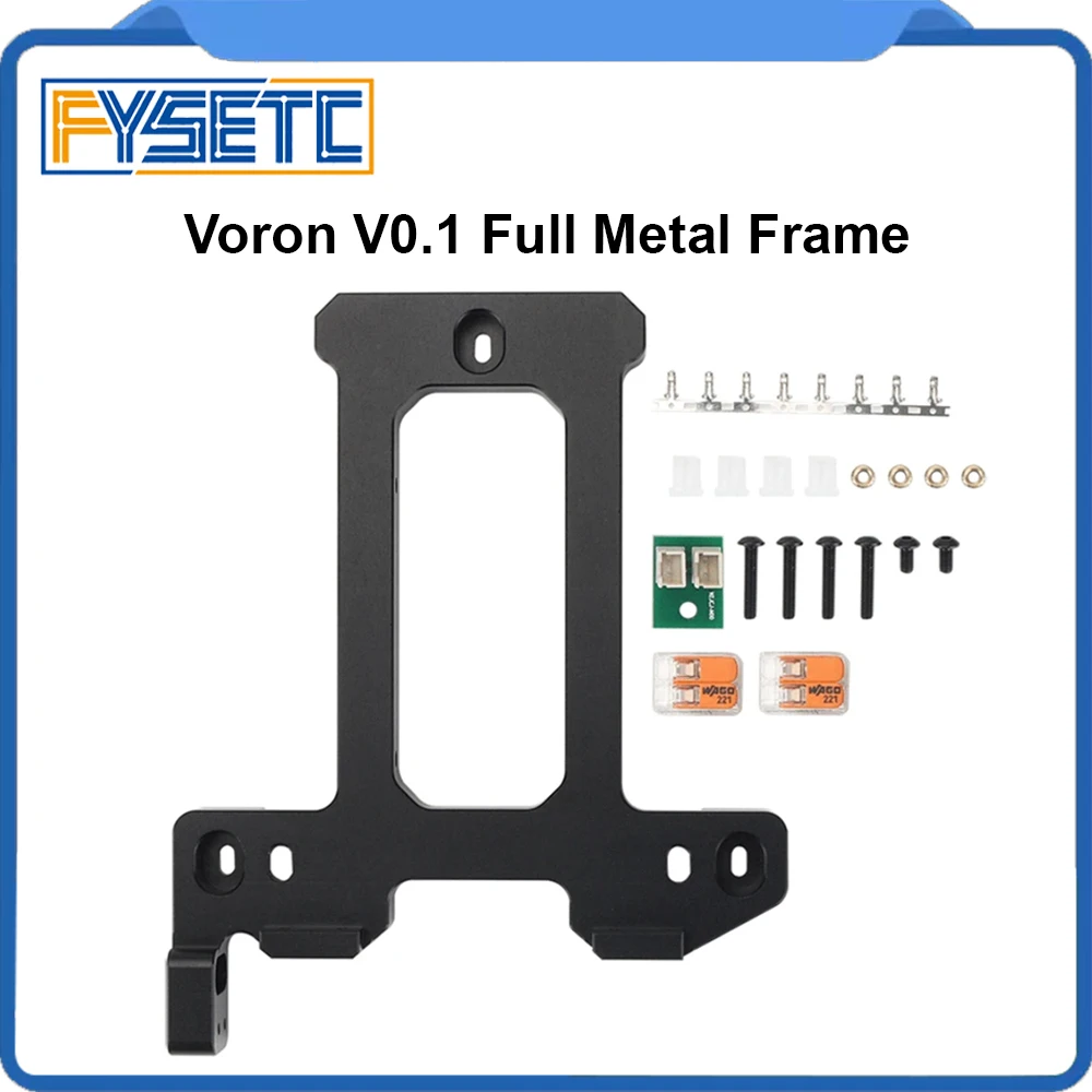 Fysetc-estrutura de Cama Térmica Metálica Placa Integrada para Impressora 3d Voron v0 V0.1 Voron