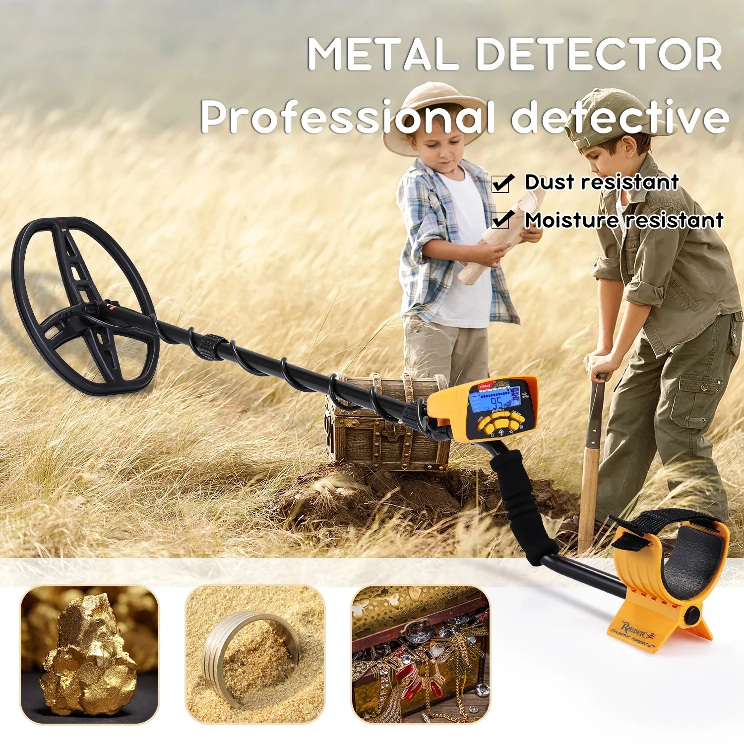 MD6450-Underground-Metal-Detector-Pro-MD-6450-Gold-Detector-Waterproof ...