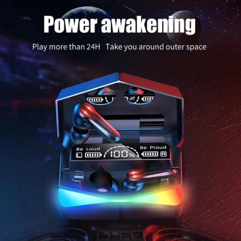 Original M28 PRO 5.1 earphones Bluetooth wireless earbuds low latency headphones HD call noise reduction gaming headset with mic 3
