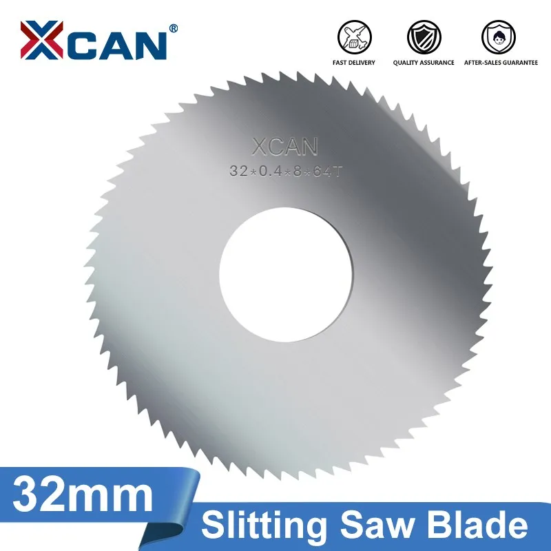 XCAN Saw Blade Slitting Saw Blade 32mm Circular Milling Cutting Disc