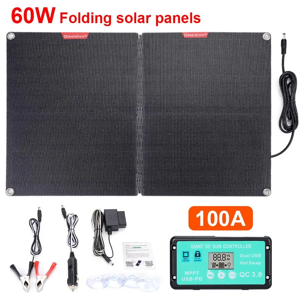 etff-12v-60w-folding-solar-panel-30a-60a-100a-waterproof-outdoor-battery-charger-for-mobile-phones-power-bank-camera-tablet-pc