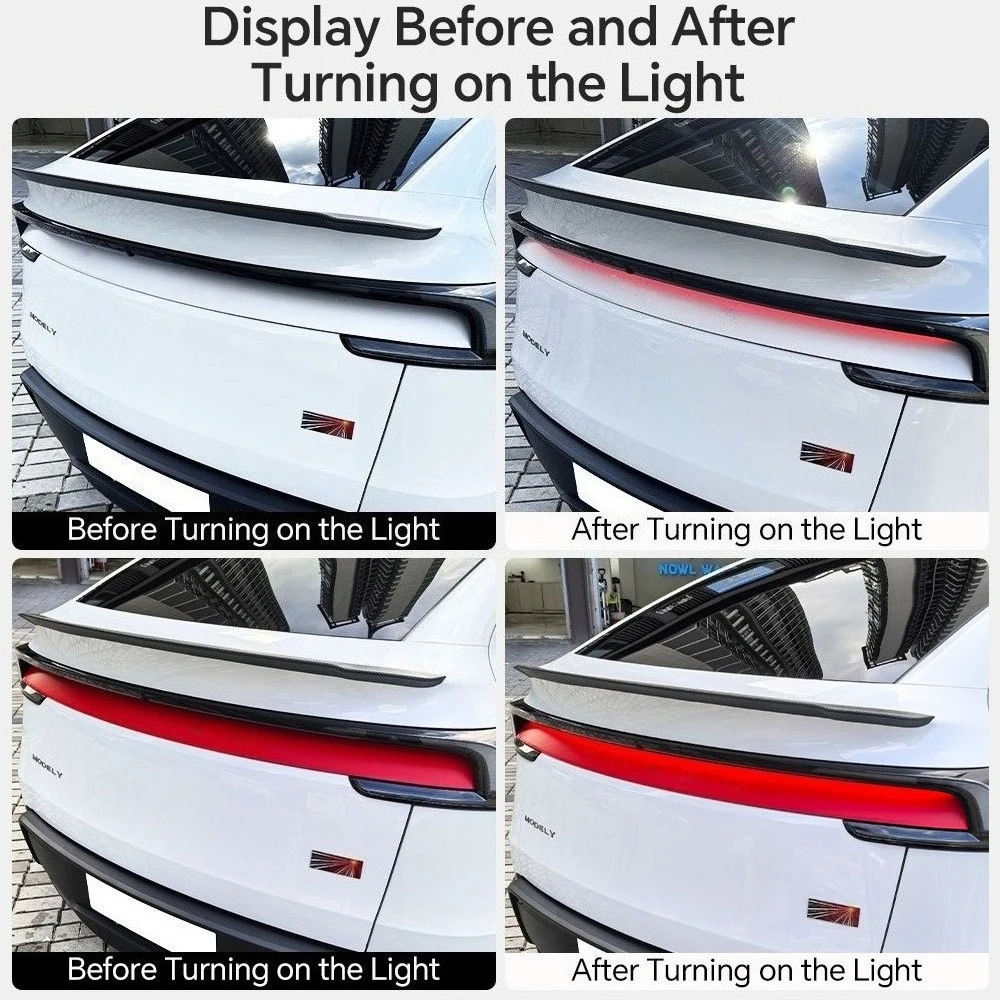 Pellicola Protettiva Adesiva Anti-graffio per Fari Auto Tesla Model Y/YL Juniper 25-26, Accessorio Decorativo in PVC - Image 4