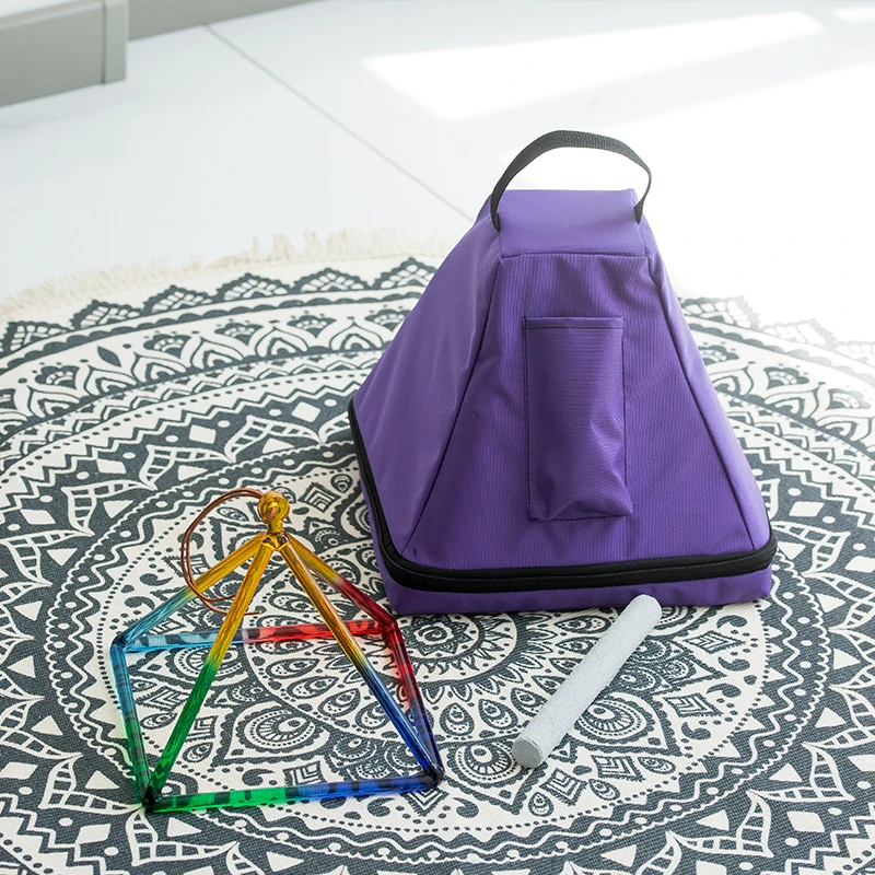 7 8 9 10 inch rainbow colors quartz crystal singing pyramid for sound therapy quartz crystal pyramid