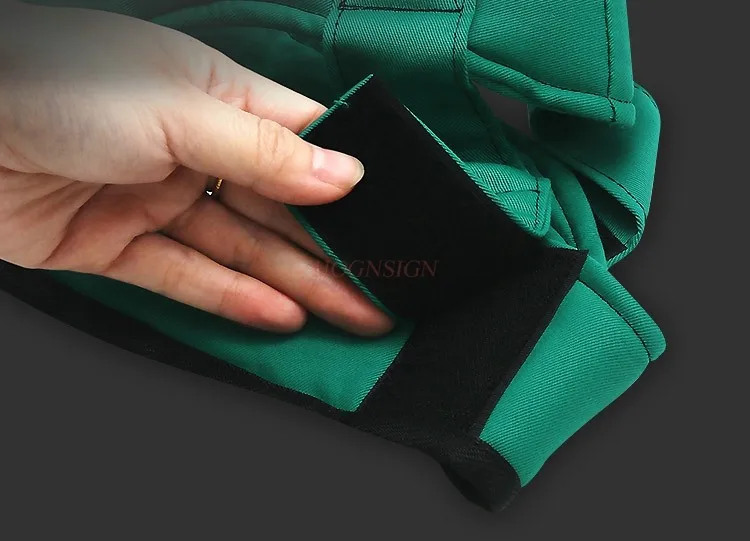 Cervical traction device genuine canvas leather traction belt traction headgear universal cervical traction belt home neck 3