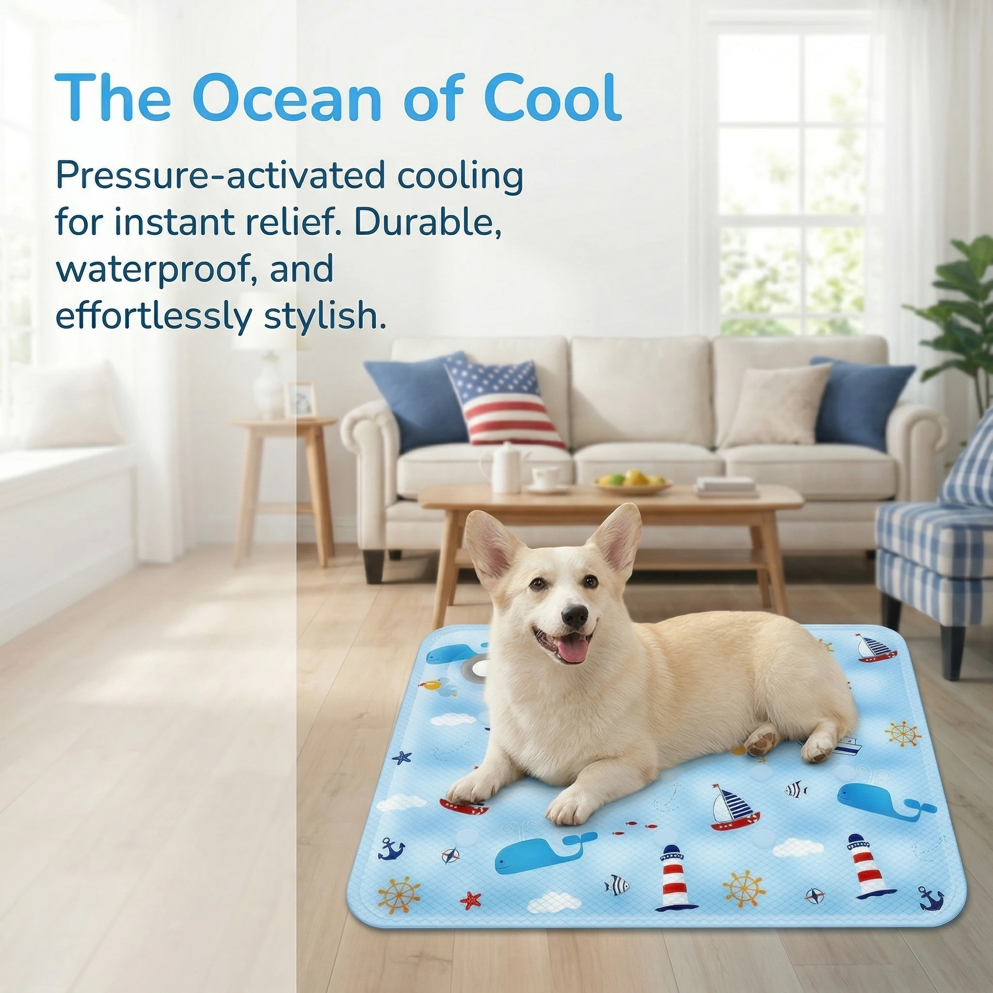 Summer Pet Cooling Pad For Dogs And Cats Universal Cooling Mat_voghion.com