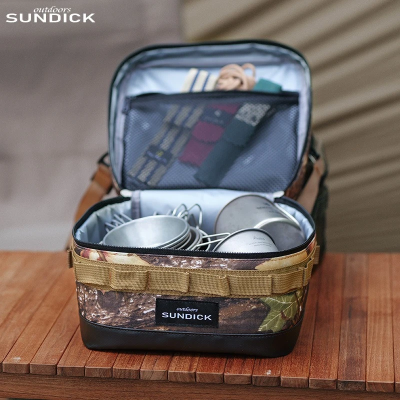 Outdoor Camping Insulated Bowl & Cup Storage Bag - Multiple Color Options