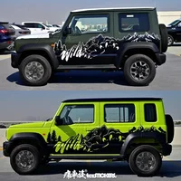 Car Body Side Vinyl Stickers FOR Suzuki Jimny Tailor customization modification sports Decals Cover Auto Tuning Accessories