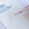 4Pcs 0.5/0.7mm Automatic Pencil Elementary School Activity Pencil High Aesthetic Value Colored Transparent Pen Holder 4