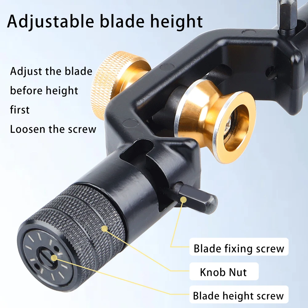 8-28.6mm double head armoured cable stripping knife multi-core fibre optic cable longitudinal transverse cable opening knife