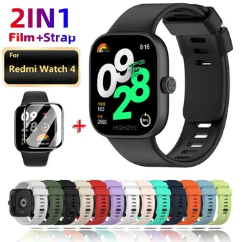 샤오미 레드미 워치용 공식 교체 시계 스트랩, 레드미 워치 4 스트랩, 한국 팔찌