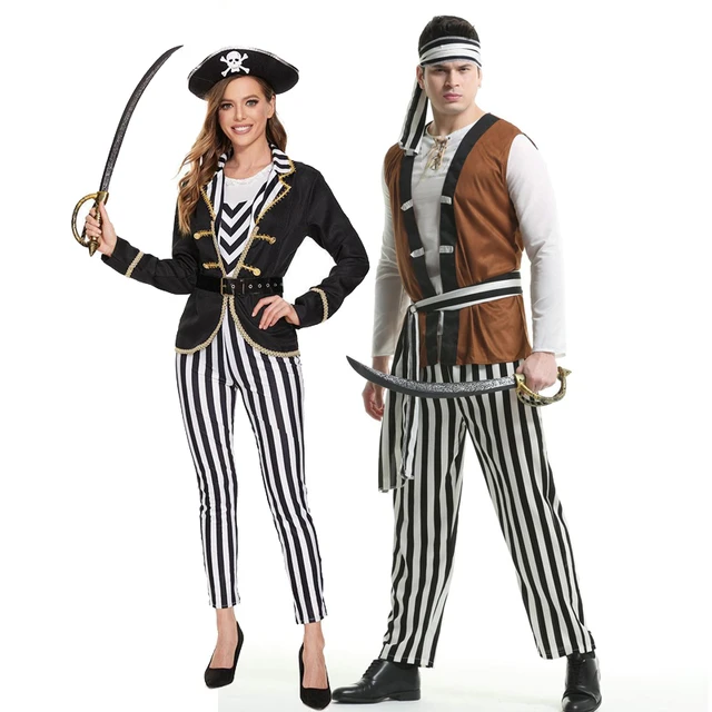 Fantasia de pirata para homens, fantasia de pirata, dia das bruxas,  carnaval, roupa de festa, uniformes, cosplay - AliExpress