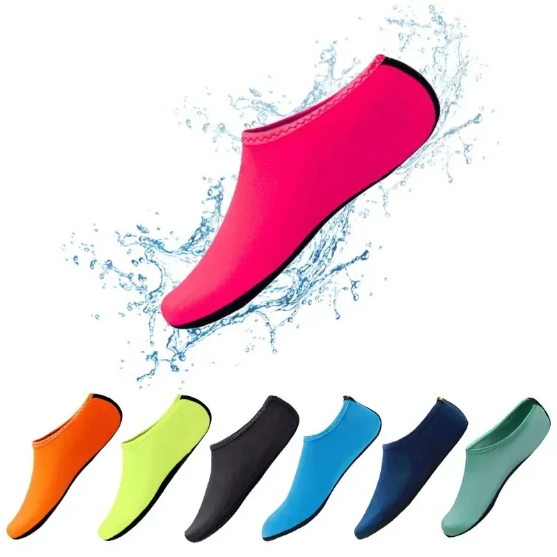 Non-Slip Unisex Water Shoes Swimming Diving Socks Summer Aqua Beach Sandal Flat Shoe Seaside Sneaker Socks Slipper hot sale New 2