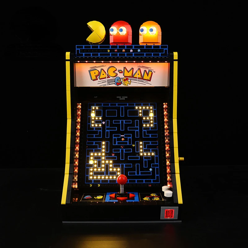 

Технические детали, набор для PAC MAN Arcade 10323, коллекционные модели кирпичей, игрушки «сделай сам», конструкторы в комплект не входят