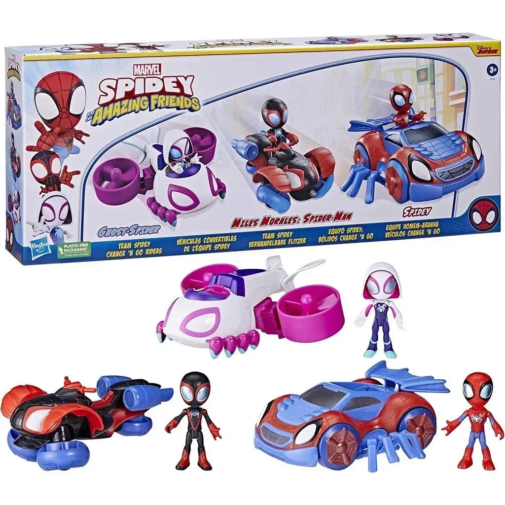 

3 шт./упаковка, фигурки героев Marvel Legends Spidey