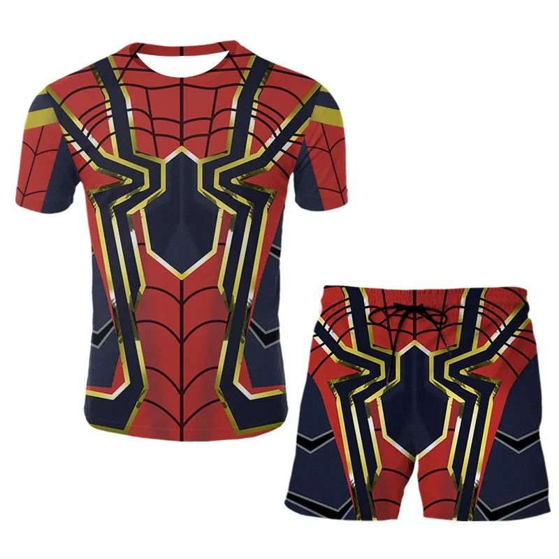 women's clothing sets	 Disney Spider-Man 2022 Cool Boy Clothing For Summer T-shirts +Shorts Suit Kids Baby Clothing Kids Clothes Outfits 3-14 Years Old Clothing Sets expensive